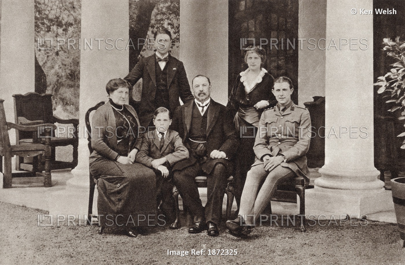 Louis Botha And His Family. Louis Botha, 1862 To 1919. Afrikaner And First ...