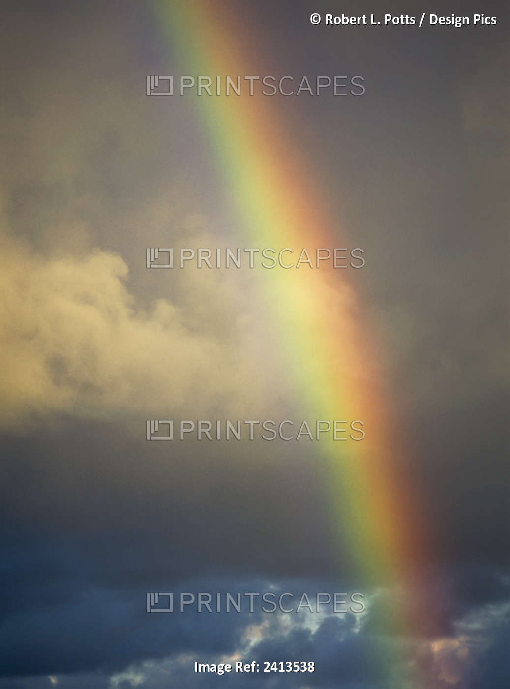 A Rainbow Brightens The Sky; Charleston, Oregon, United States Of America