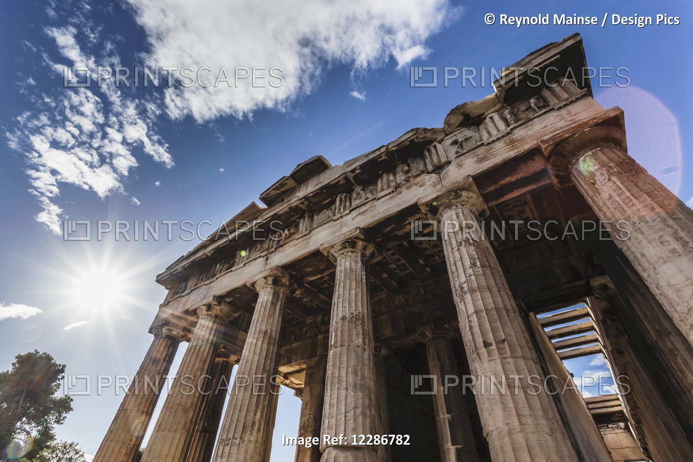 Temple Of Hephaestus; Athens, Greece