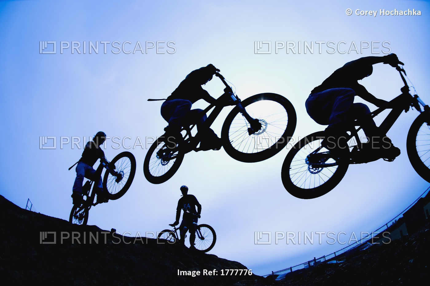 Stunt Cyclists, Alberta, Canada