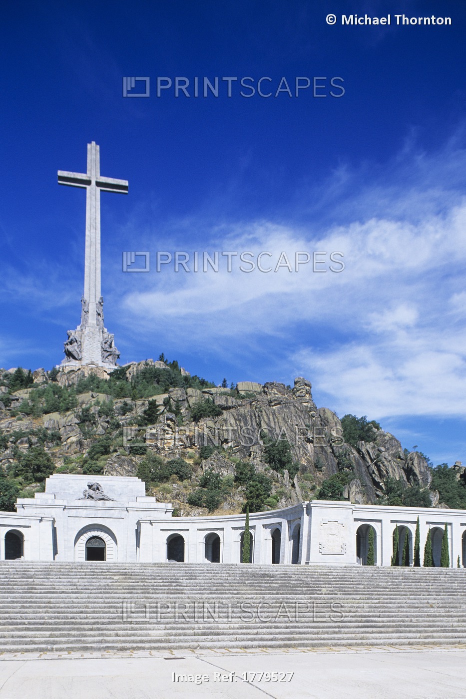 Madrid, Spain; Valle De Los Caidos - The Resting Place Of General Franco