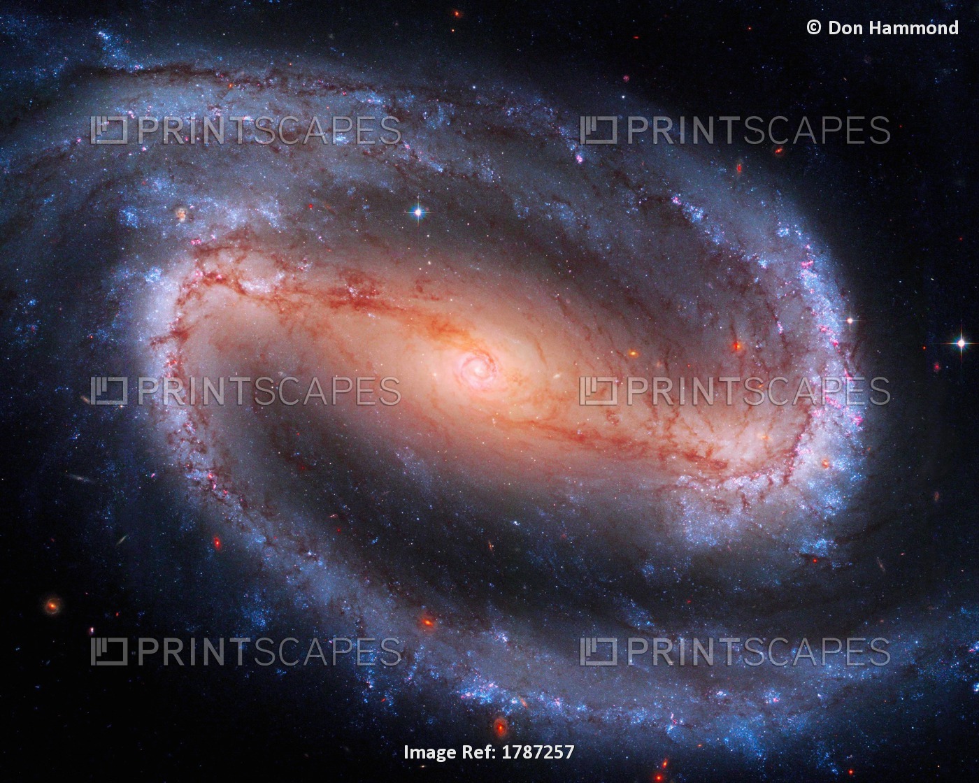 Barred Spiral Galaxy Ngc 1300