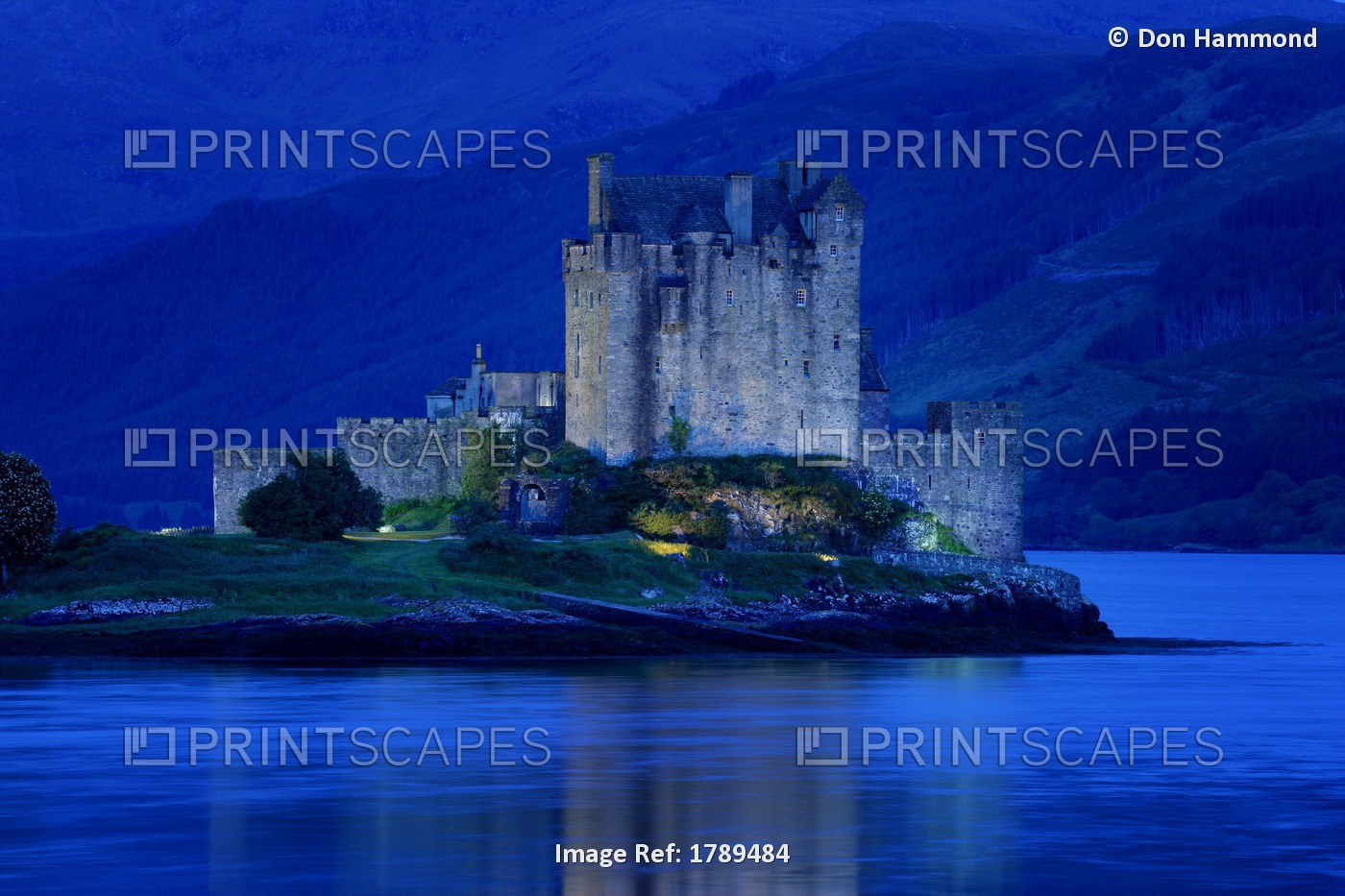 Eilean Donan Castle In Scotland