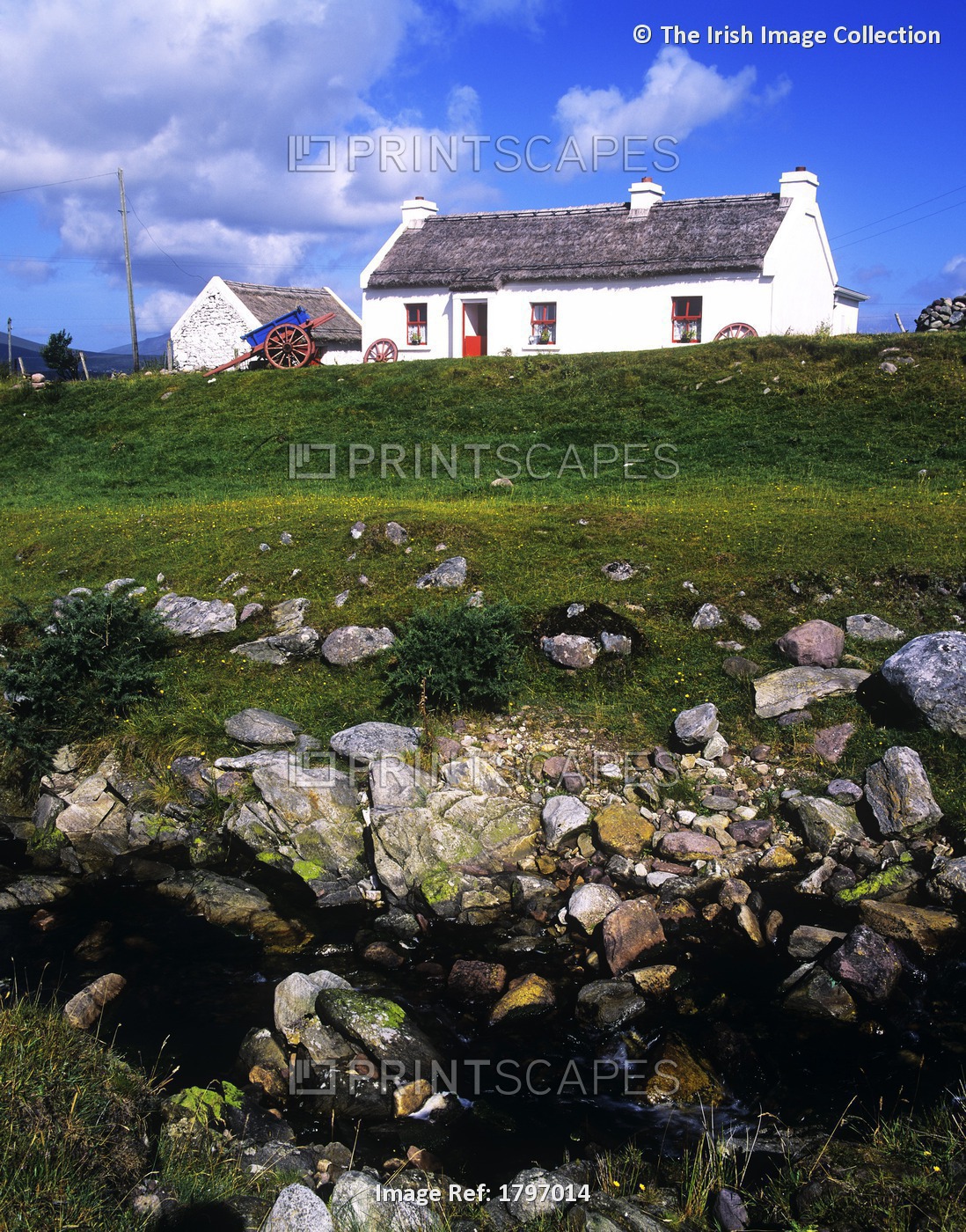 Cottage On Achill Island, County Mayo, Republic Of Ireland