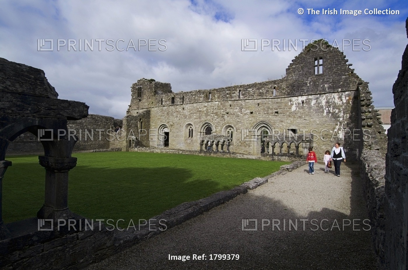 Cong Abbey, On The Border Of Co. Mayo And Co. Galway, Ireland
