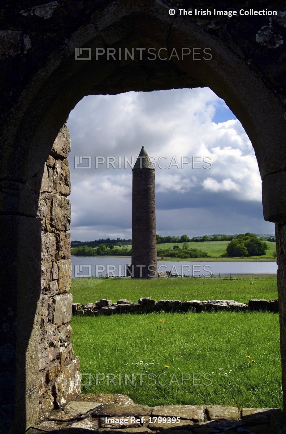 Devenish Round Tower And Monastic Site, Co. Fermanagh, Ireland