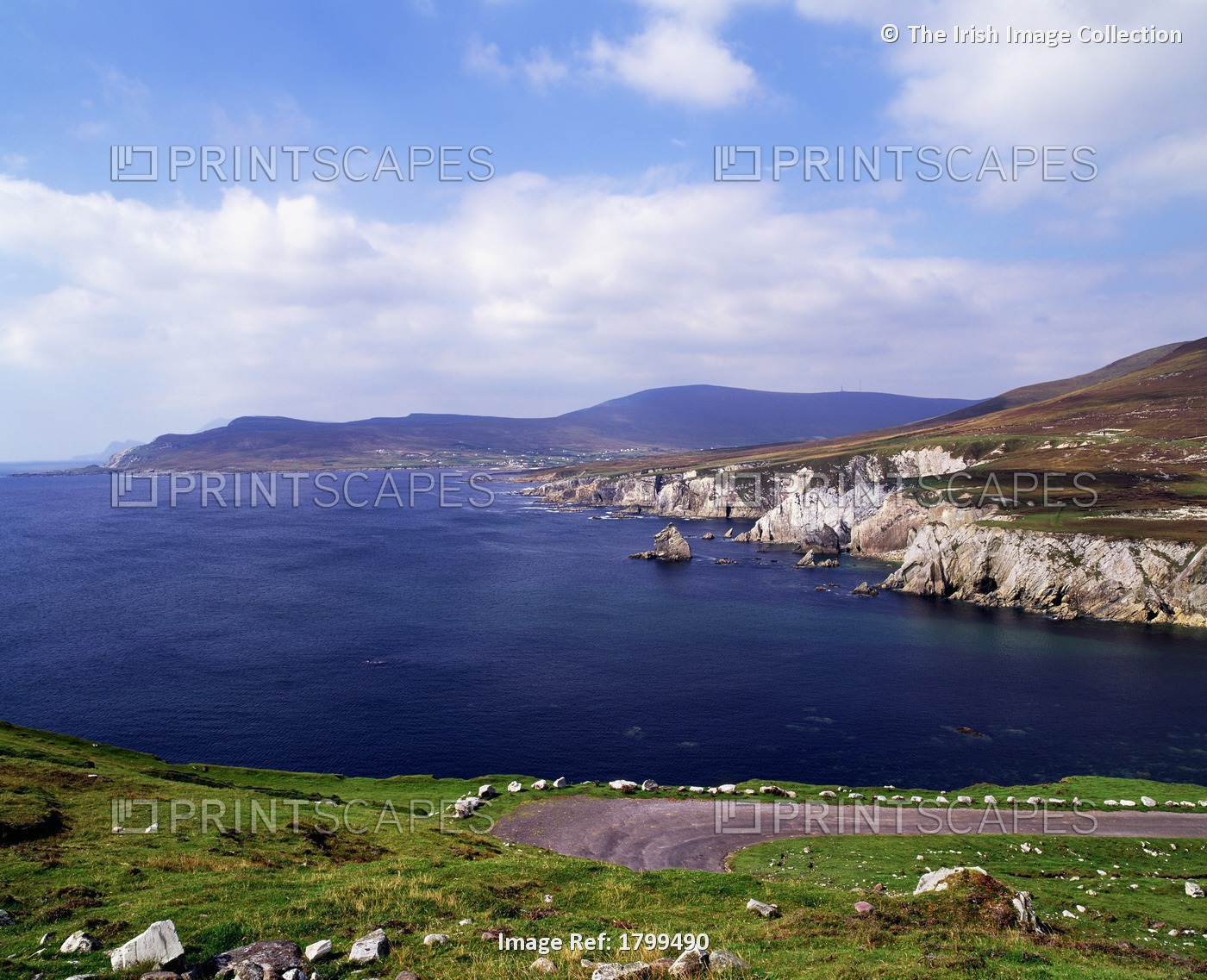 Portnahally Bay (Alternate Name Ashleain Bay), Achill Island, Co. Mayo, Ireland