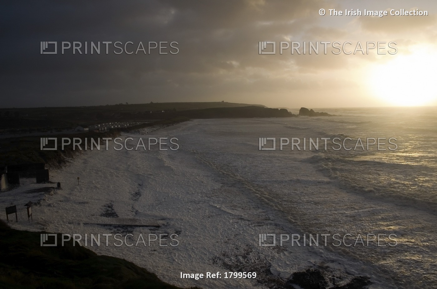 Stormy Seas, Bunmahon Cove, Co Waterford, Ireland