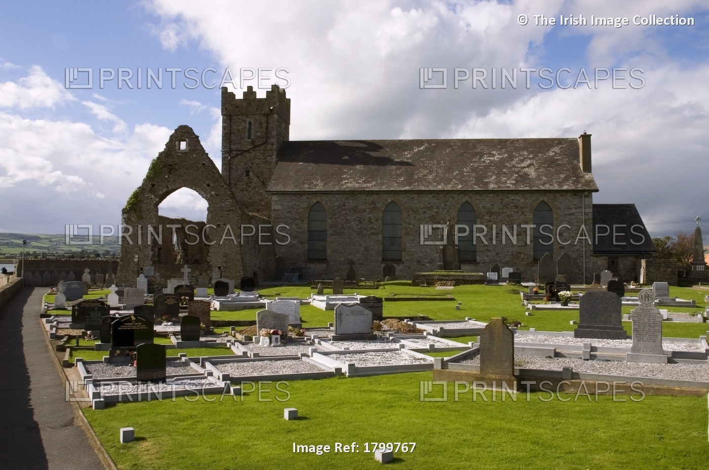 St. Augustine's Abbey, Abbeyside, Dungarvan, Co Waterford, Ireland; Augustinian ...