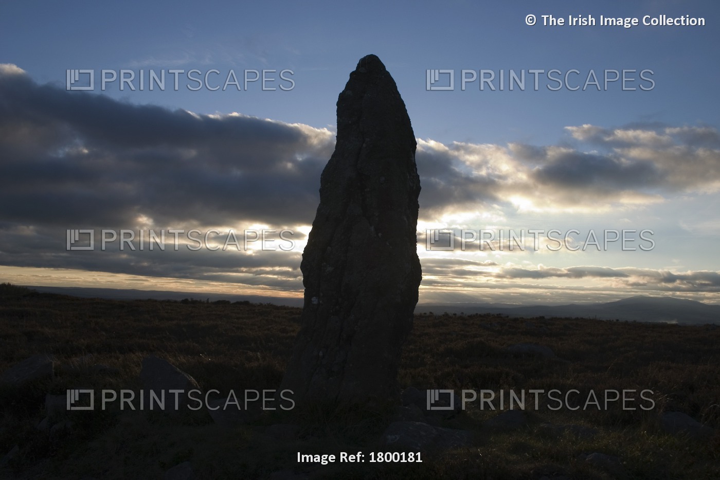 Standing Stone, Farbreaga, Co Waterford, Ireland