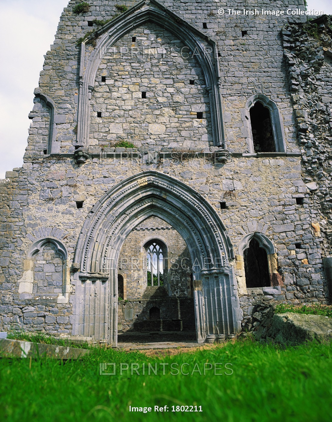 Athassel Priory, Cashel, Co Tipperary, Ireland, 13Th Century, Doorway To A ...