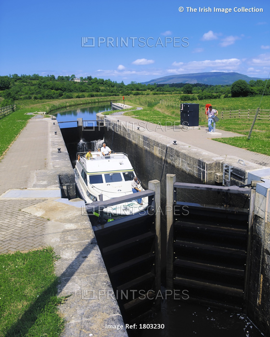 Ballinamore-Ballyconnell Canal, Shannon-Erne Waterway, Lisconor Lock, Co ...