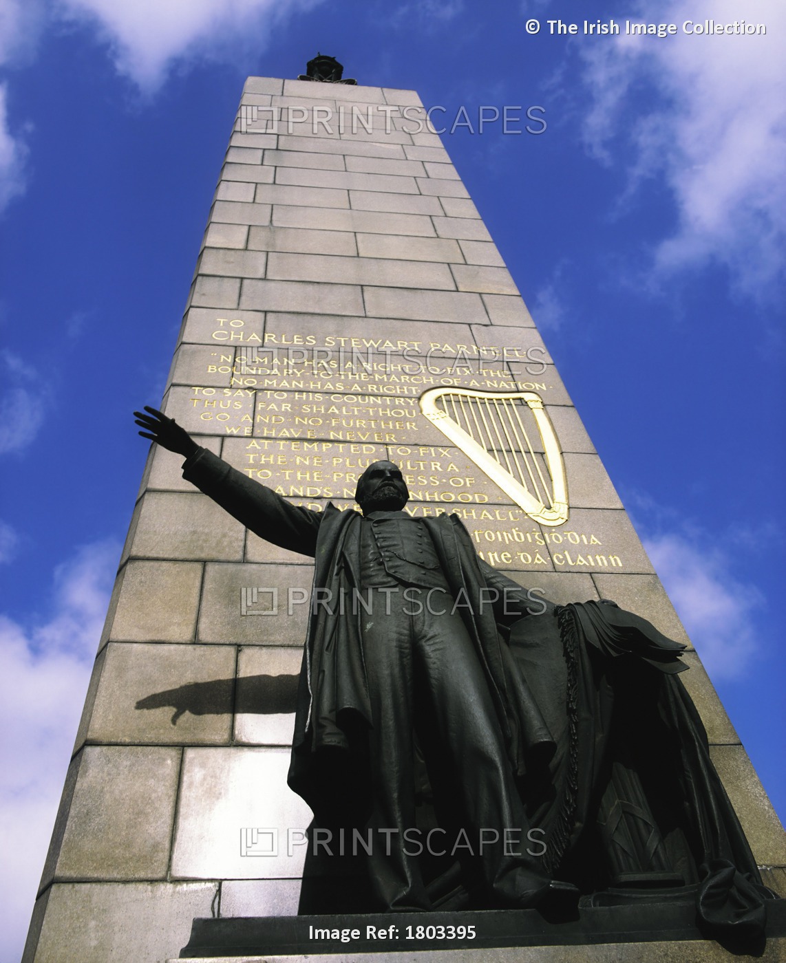 Parnell Monument, O'connell Street, Dublin, Co Dublin, Ireland, Founder Of The ...