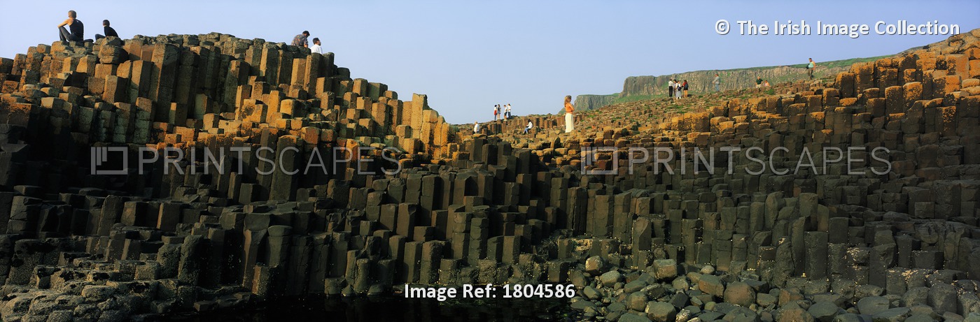 Giant's Causeway, Co Antrim, Ireland; Area Designated A Unesco World Heritage ...