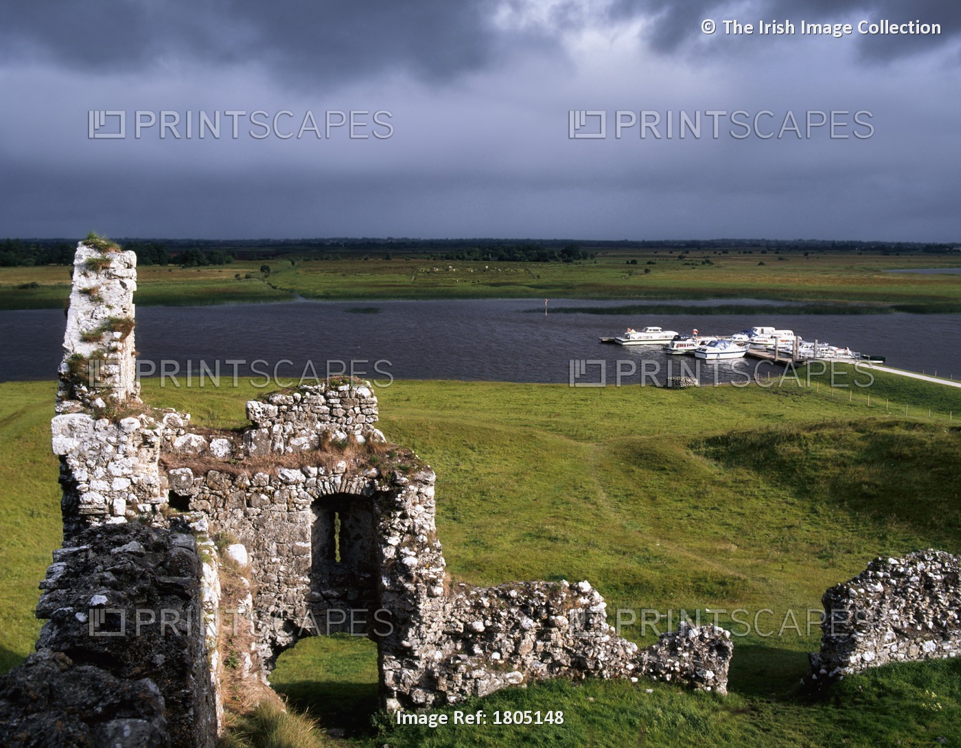 Clonmacnoise Monastery, County Offaly, Ireland, 6Th Century