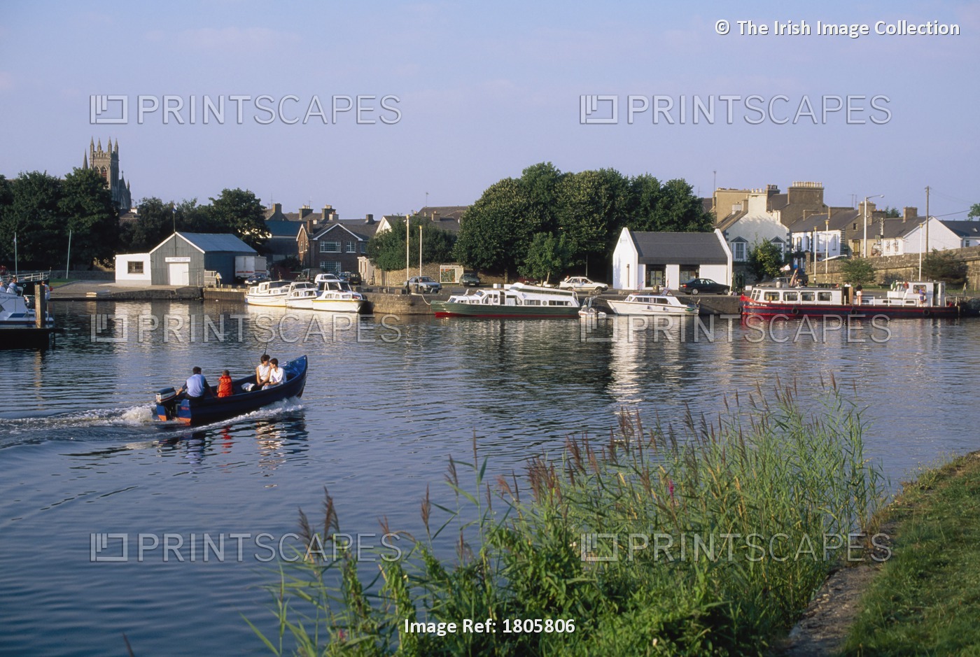 Carrick-On-Shannon, River Shannon, County Leitrim, Ireland; Largest Town In ...