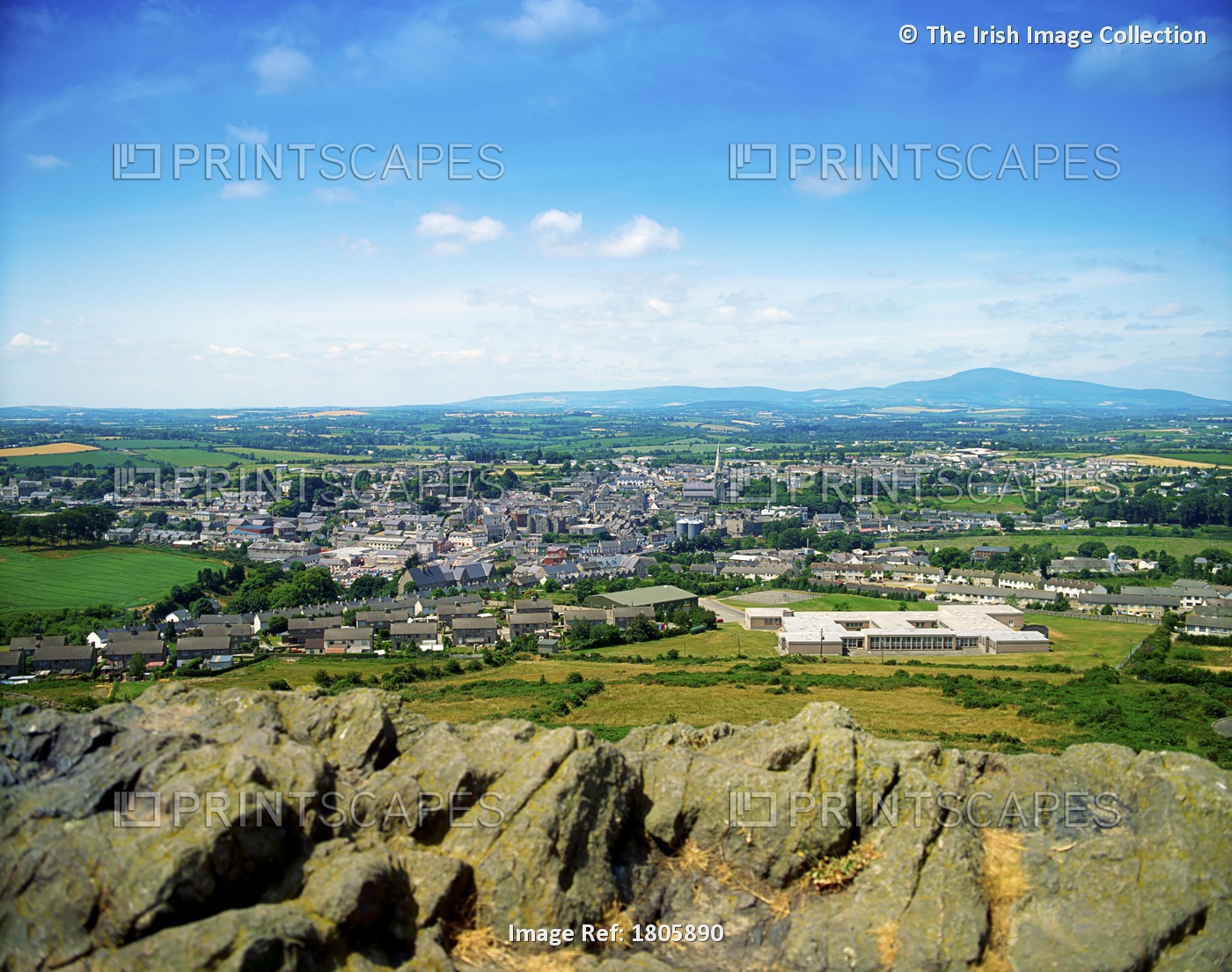 Enniscorthy, County Wexford, Ireland, View From Vinegar Hill