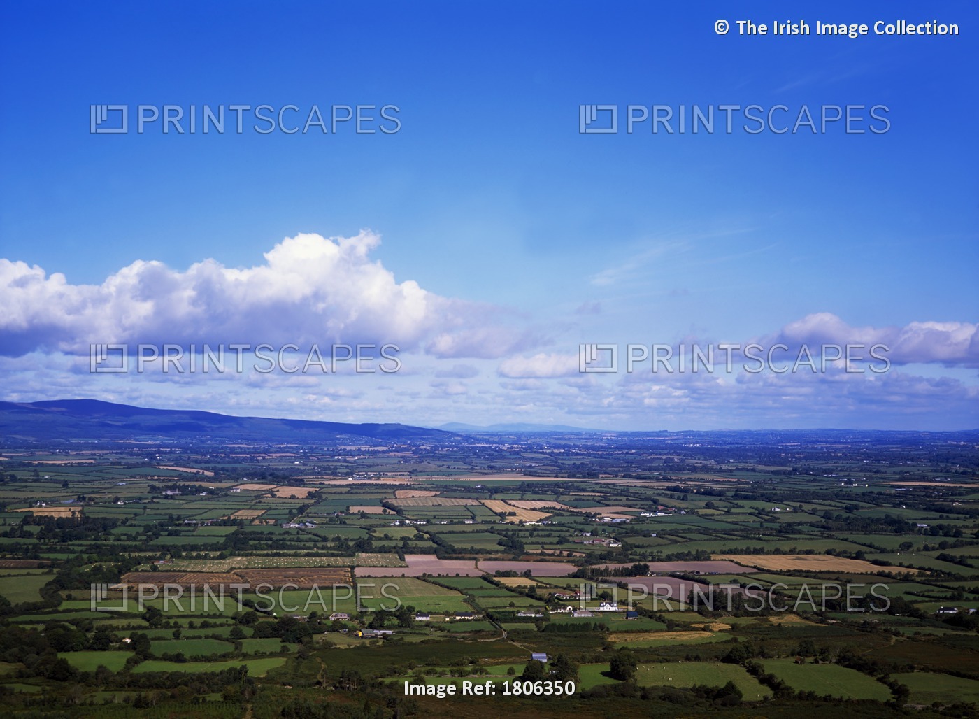 Knockmealdown Mountains, County Waterford, Ireland, View To Tipperary
