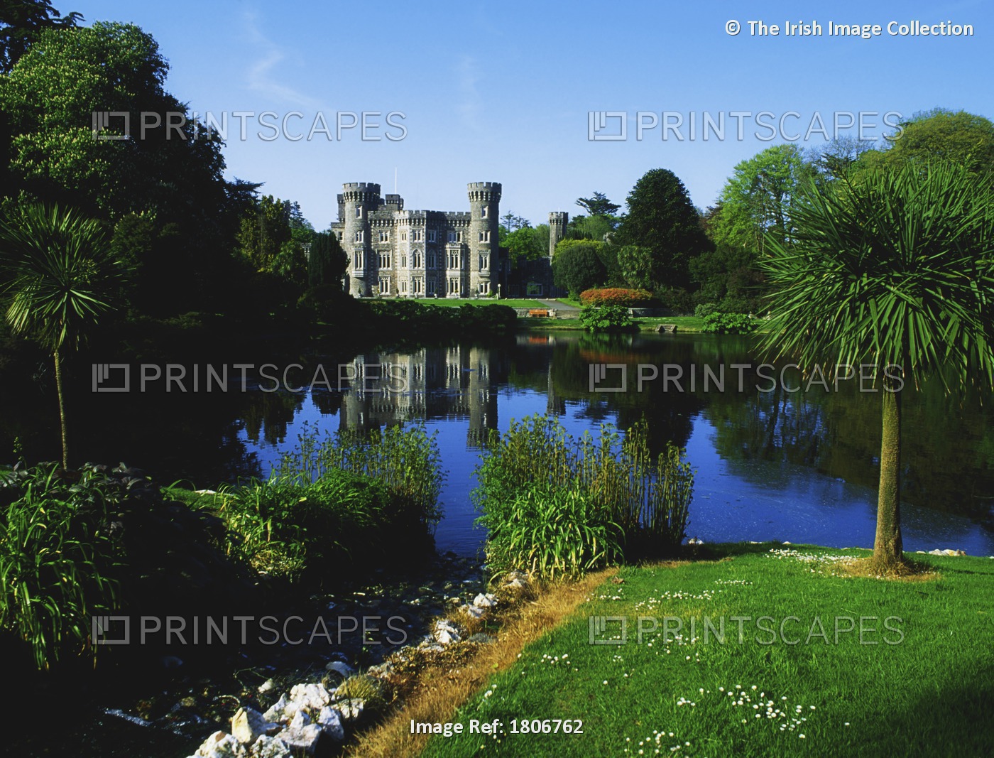 Johnstown Castle, Co Wexford, Ireland; 19Th Century Castle