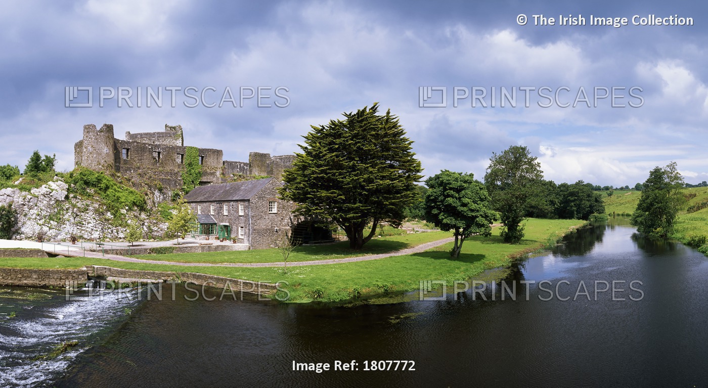 Glanworth Castle, River Funcheon, Glanworth, Co Cork, Ireland