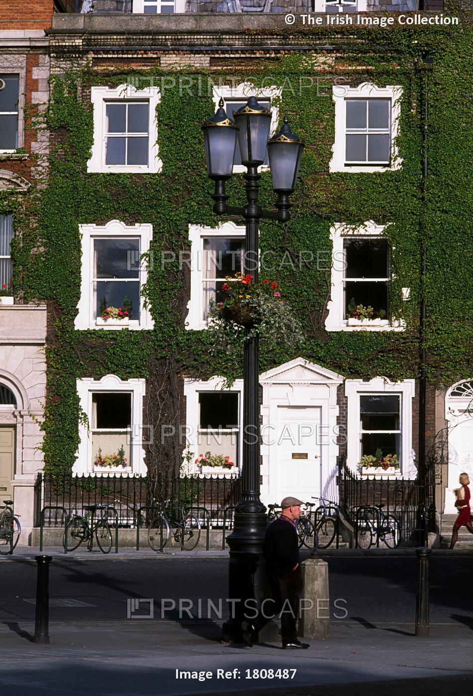 Saint Stephen's Green, Dublin, Co Dublin, Ireland; Georgian Terraced Houses