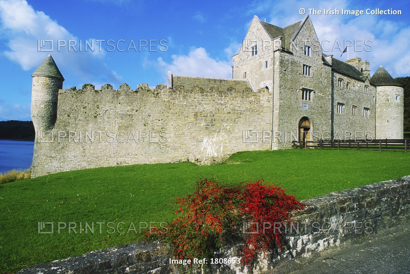 Parke's Castle, Co Leitrim, Ireland; Castle Built In The 17Th Century