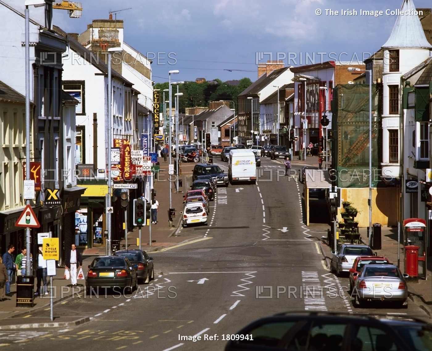 Main Street, Omagh, Co Tyrone, Ireland
