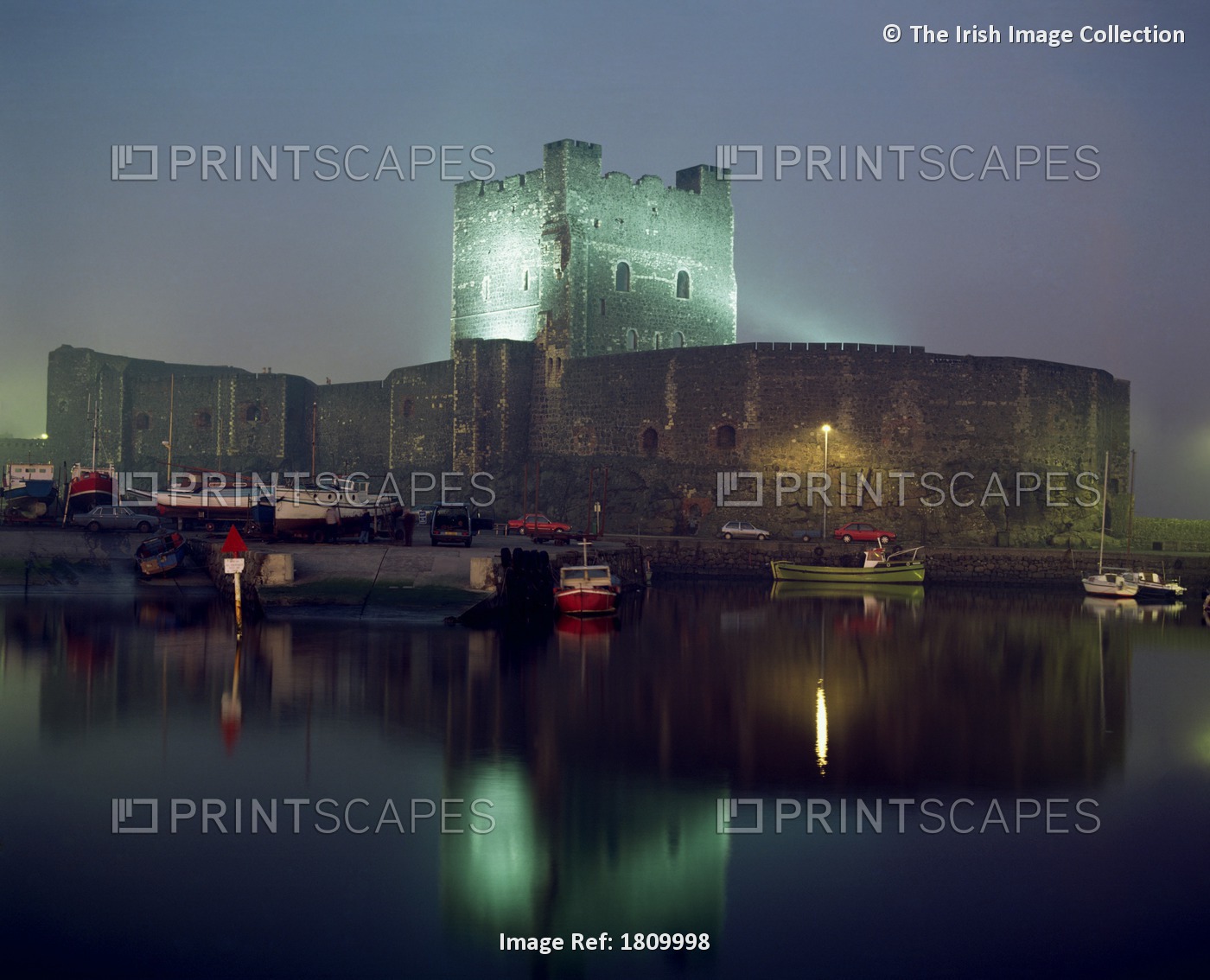 Carrickfergus Castle & Harbour, Co Antrim, Ireland