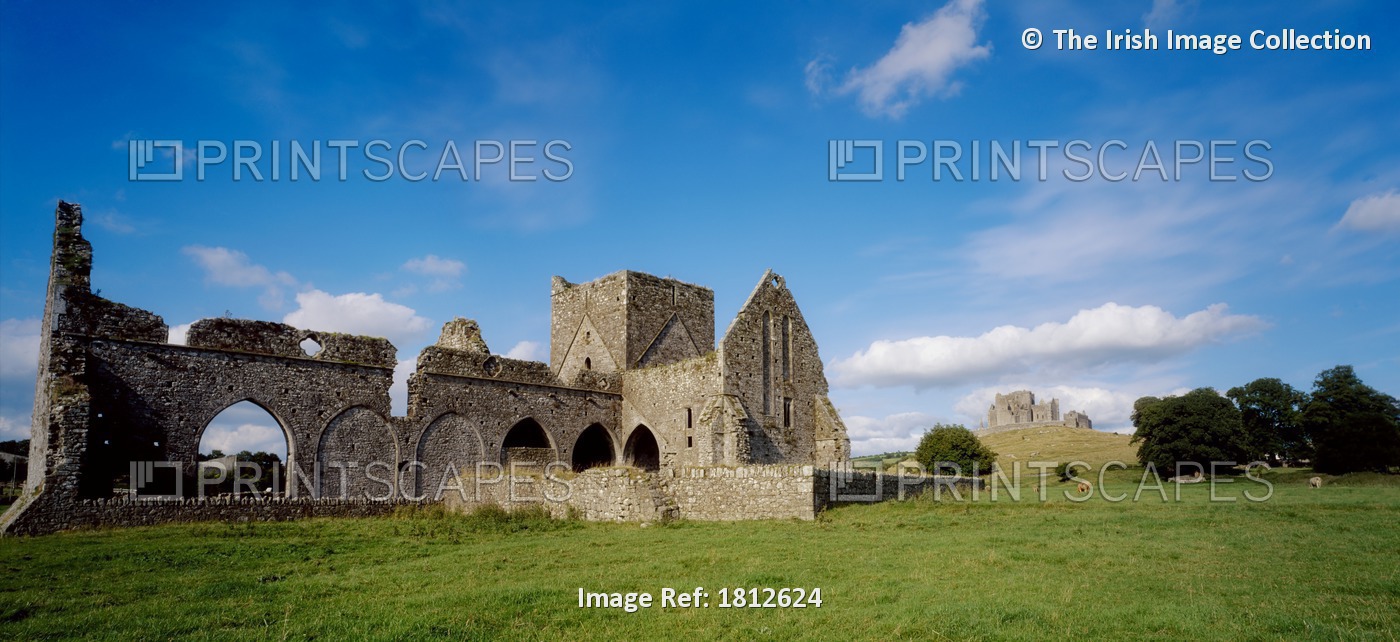 Hore Abbey & Rock Of Cashel, Cashel, Co Tipperary, Ireland
