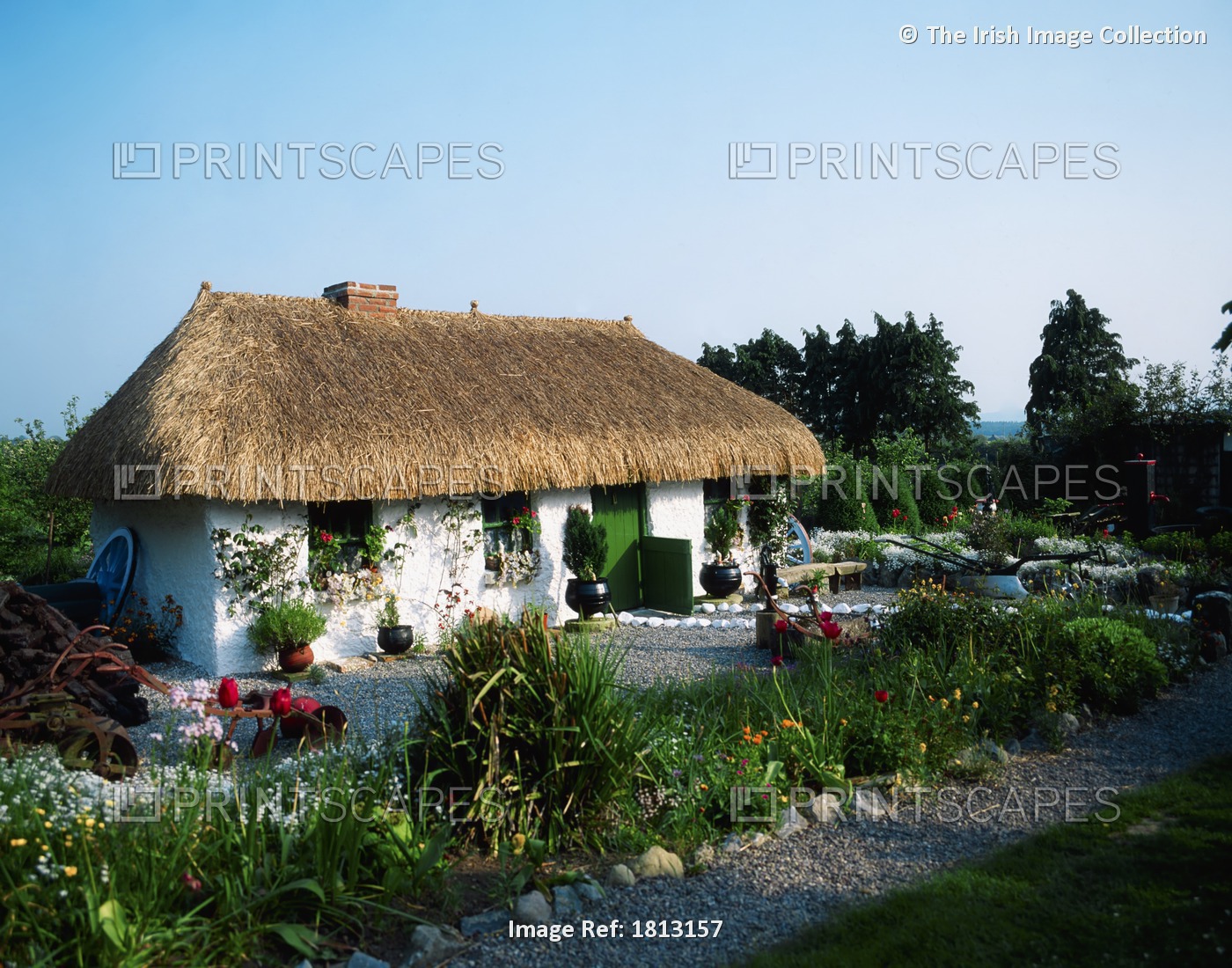 Co Laois, Ireland, Traditional Cottage