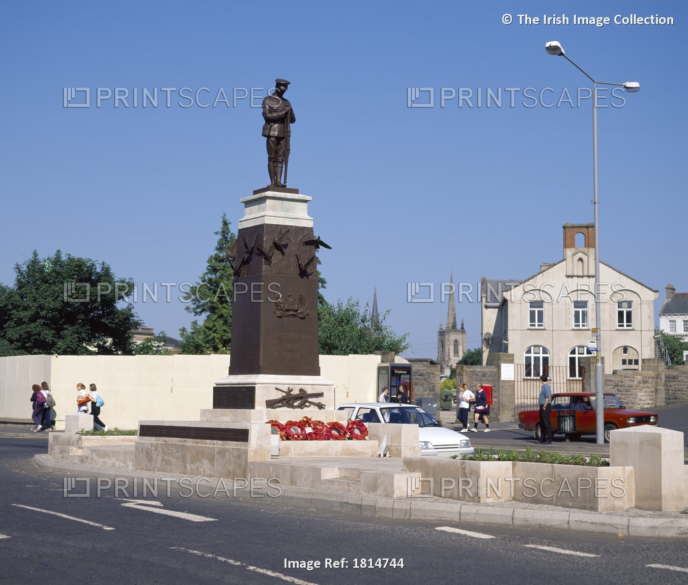 Remembrance Day Memorial, Site Of The Enniskillen Bombing, Enniskillen, Co ...