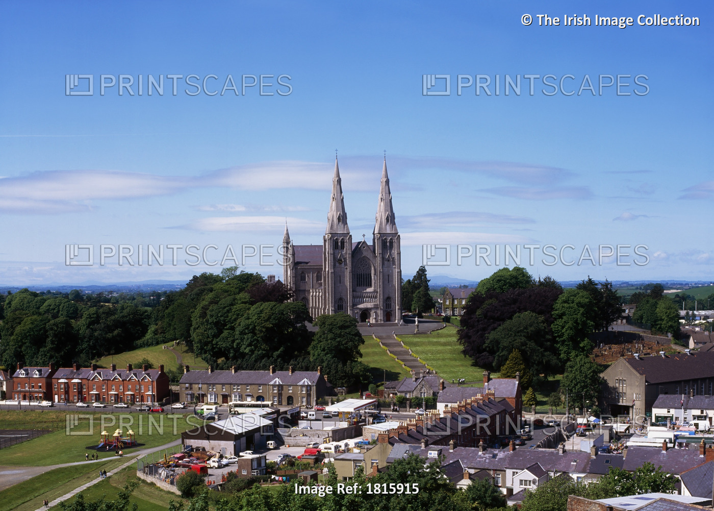 Saint Patrick's Church Of Ireland Cathedral, Co Armagh, Ireland; 19Th Century ...
