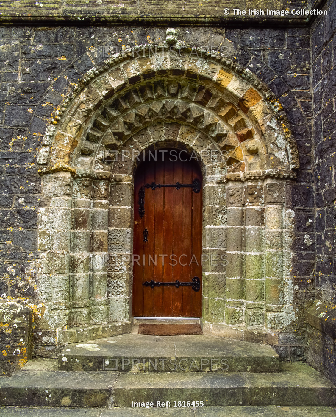 Romanesque Doorway, 12Th Century, St. Feithlimidh's Cathedral, Co Cavan, Ireland