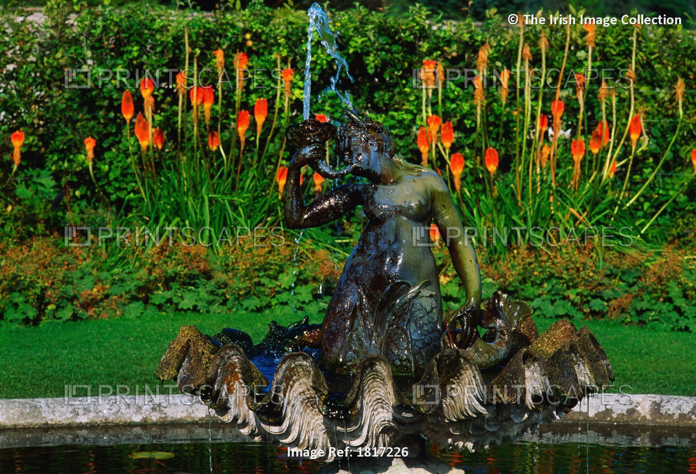 Powerscourt Estate, Powerscourt Gardens, Co Wicklow, Ireland; Fountain Sculpture