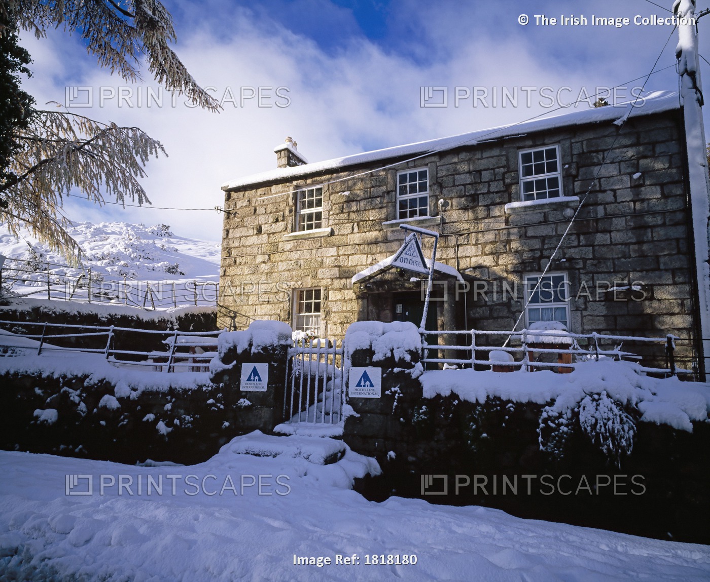 Glencree, Co Wicklow, Northern Ireland, Irish Snow Scene