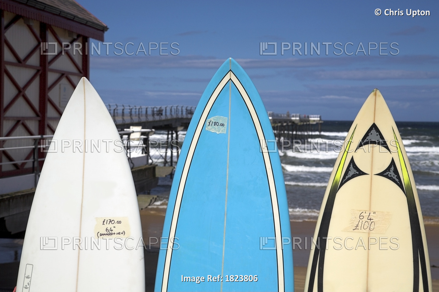 Surfboards For Sale, Saltburn, England
