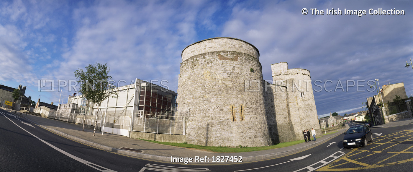 Limerick City,Co Limerick,Ireland; Exterior View Of St John's Castle