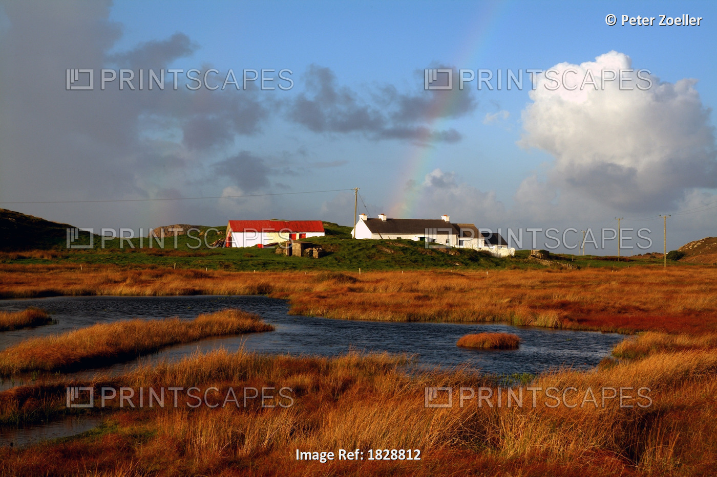 Malin Head, County Donegal, Ireland; Farmland