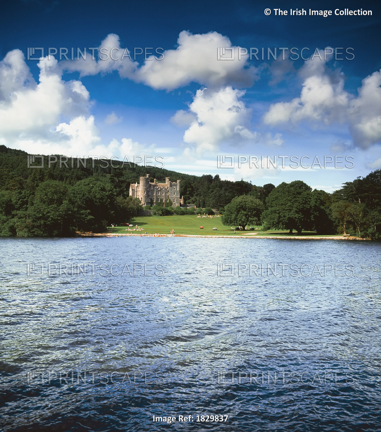 Castlewellan Castle, Co Down, Ireland; Scottish Baronial Castle Completed In ...