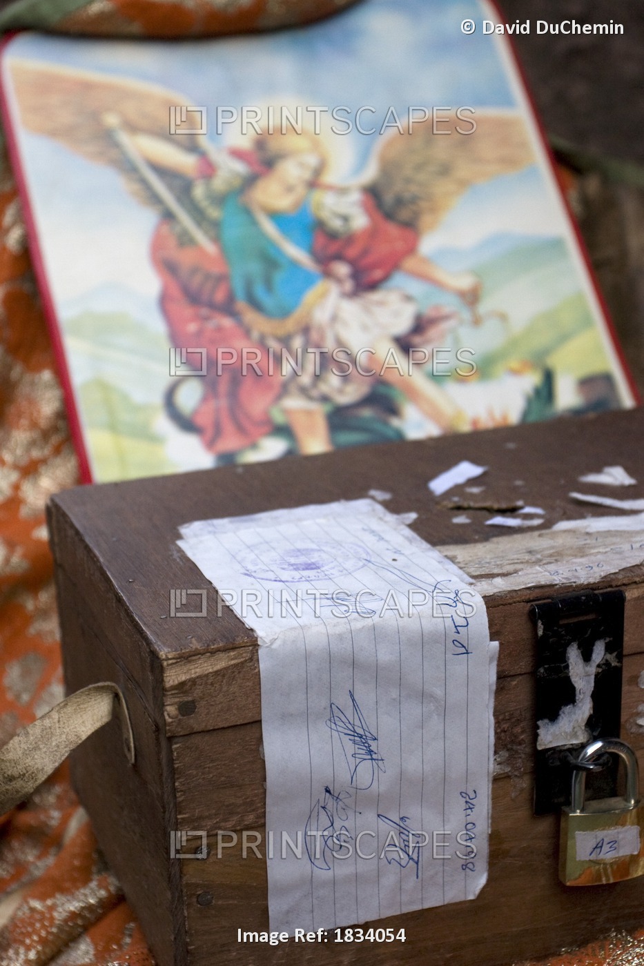 Lalibela, Ethiopia; Donation Box In Lalibela Church