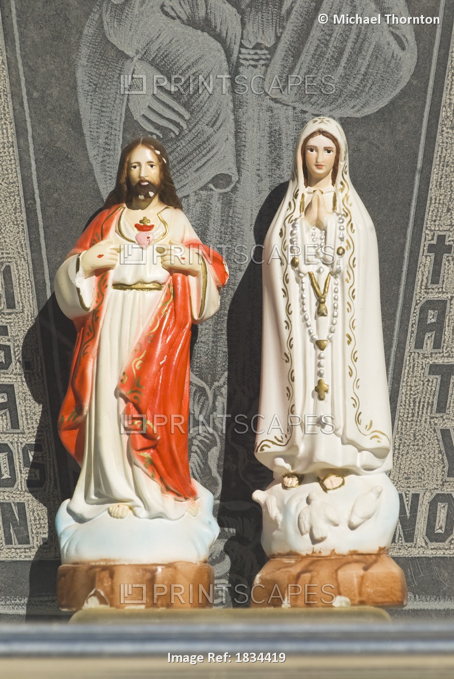 Jesus And Mary Icons