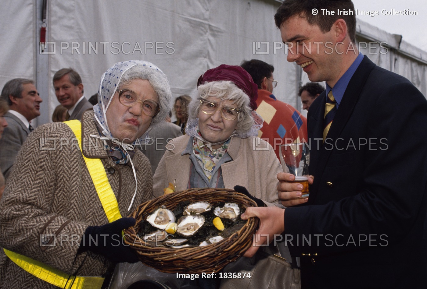Co Galway,Ireland; People At The Clarenbridge Oyster Festival