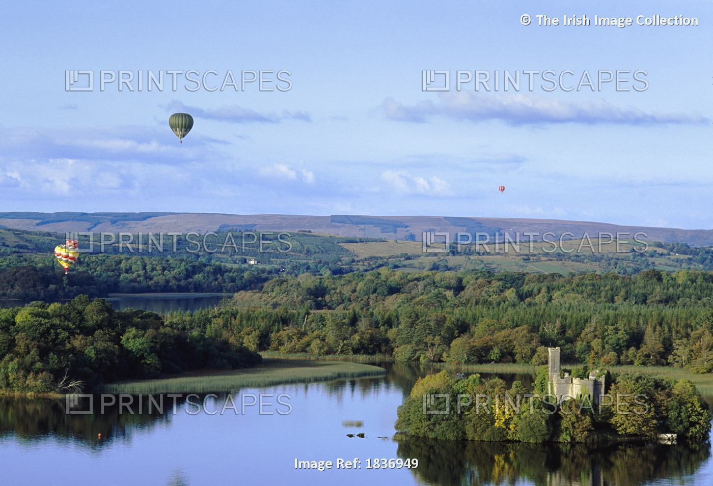 Lough Key Forest And Activity Park, Boyle, Co Roscommon, Ireland; Hot Air ...