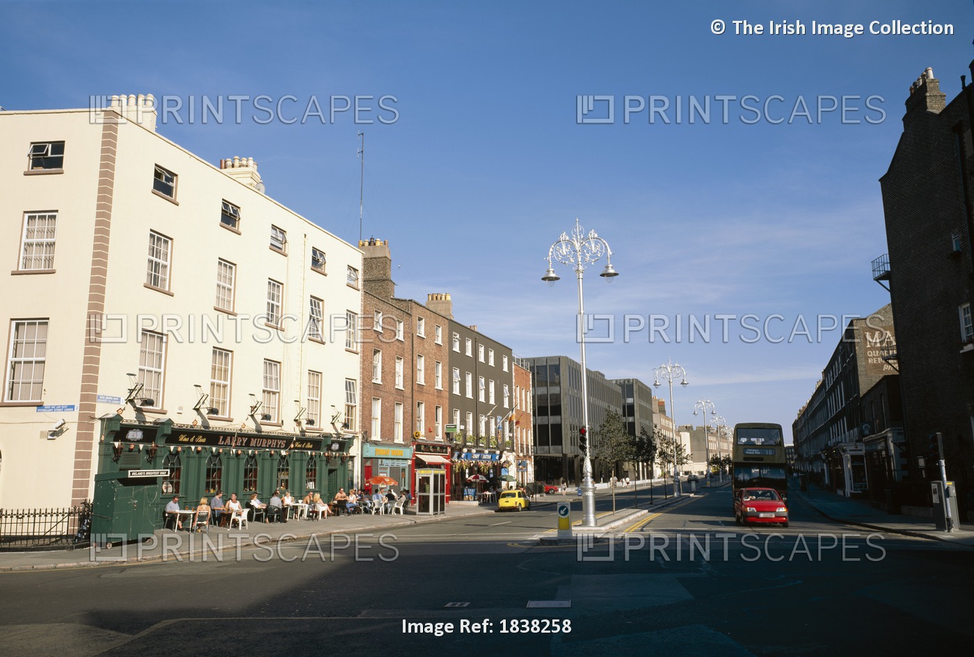 Dublin,Co Dublin,Ireland; Street Scenes Of Lower Baggot Street