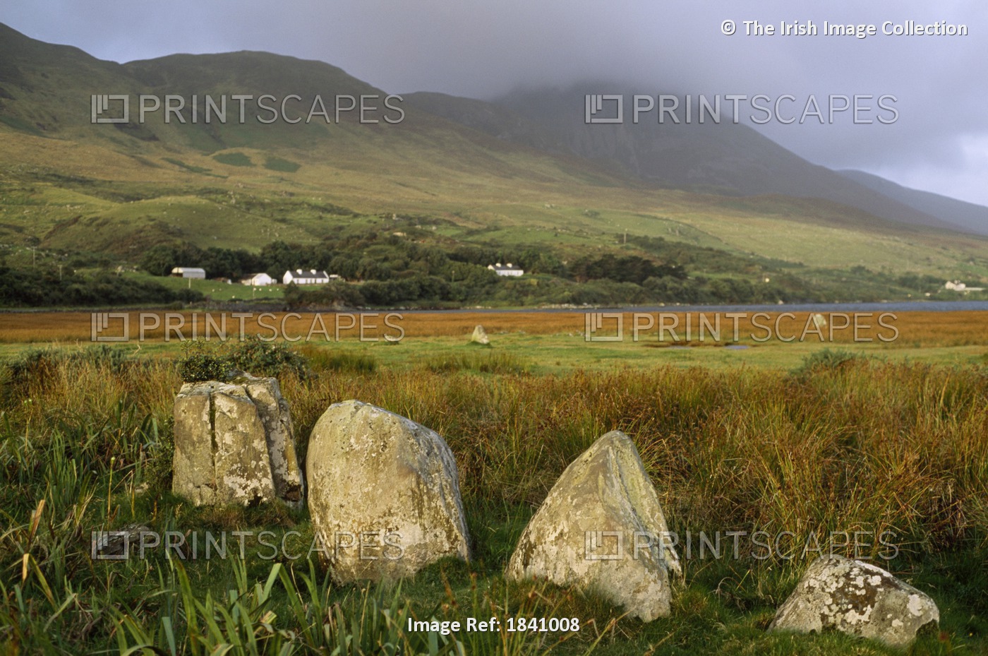 Co Mayo, Croagh Patrick On A Typical, Autumn Day