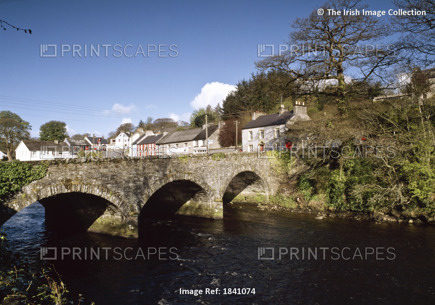 Rathmelton, With Bridge Over Leenan River; Donegal, Rathmelton, Ireland