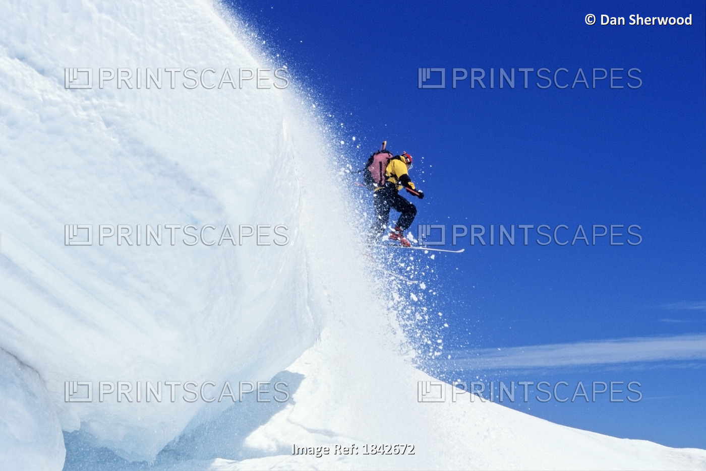 Mount Hood National Forest, Oregon, Usa; Downhill Skiing On Mountain