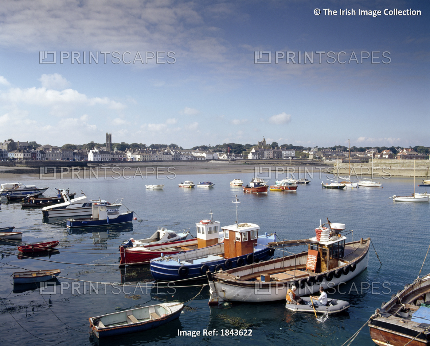 Dunaghadee Harbour,Co Down,Northern Ireland; View Of Boats In The Harbour