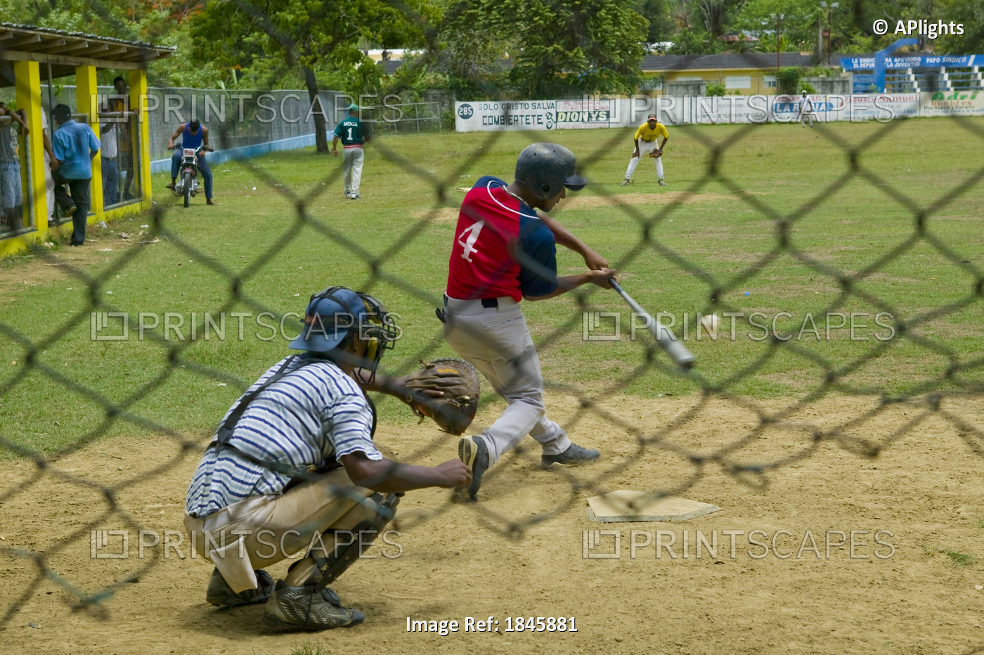 Baseball Game; Dominican Republic,West Indies,Caribbean
