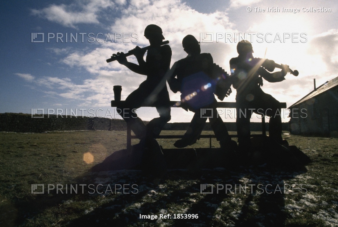 Folk Musicians Sculpture, County Sligo, Ireland